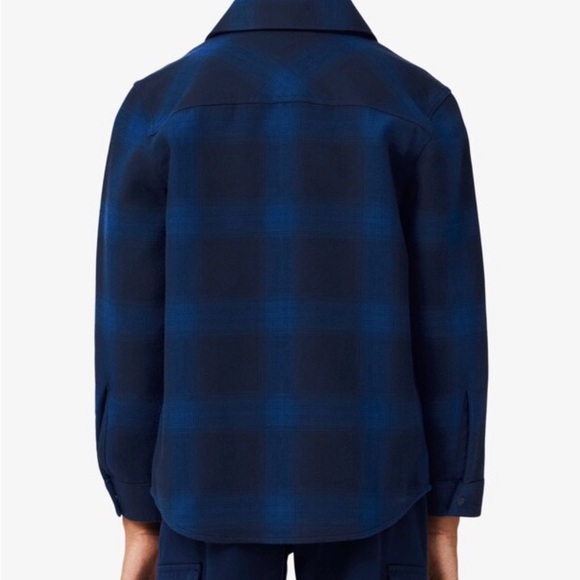 Lacoste Kids' Plaid Flannel Overshirt - Picture 2 of 10